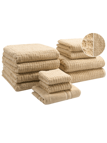 Beliani 1 Handtuch ATAI in Beige