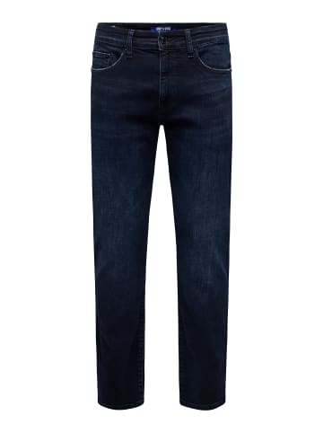 ONLY & SONS Normal geschnitten jeans in Blue Black Denim 1