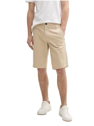 Tom Tailor Short in beige triangle print