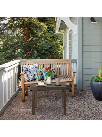 Balkon-Beistelltisch in Braun - (B)52 x (H)39 x (T)48 cm