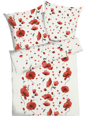 kaeppel Seersucker Bettwäsche in rot