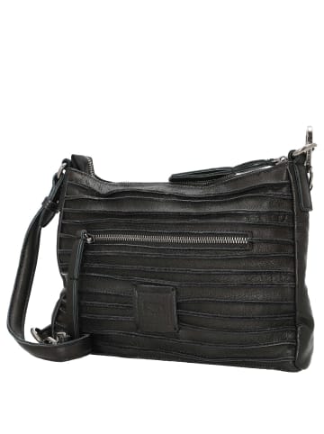 FREDs BRUDER Riffel Crossbag - Umhängetasche 27 cm (toffee) in schwarz