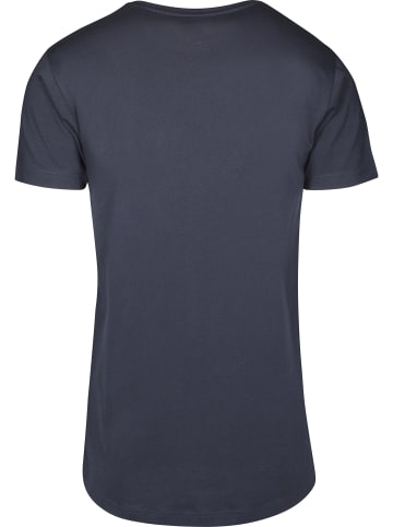 Urban Classics Long Tees in navy