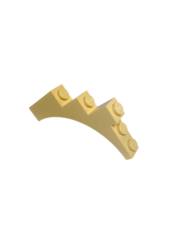 LEGO 1x5x4 Halbbogenstein Rundbogen Hellbeige 2339 50x Teile - ab 3 Jahren in beige