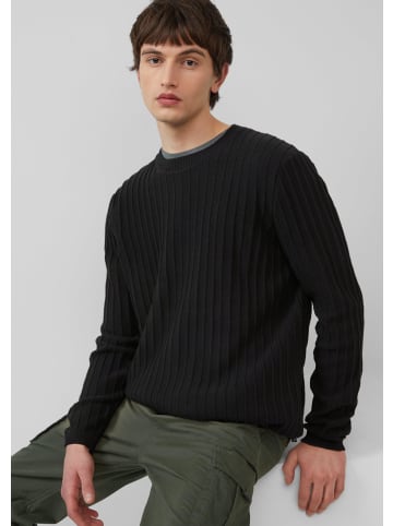 QS Strickpullover langarm in Schwarz