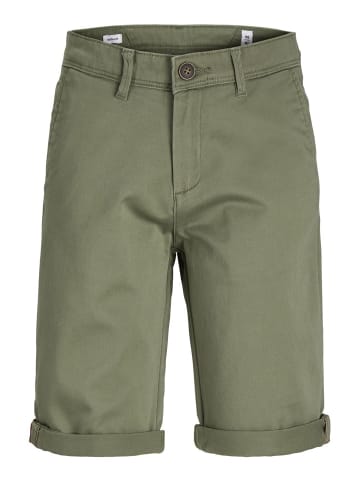 JACK & JONES Junior Chino Shorts in Deep Lichen Green