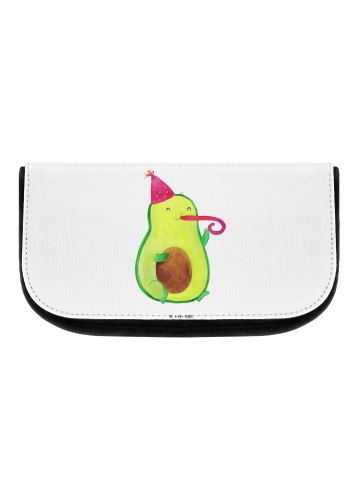 Mr. & Mrs. Panda Toilettentasche Avocado Feier ohne Spruch in Weiß