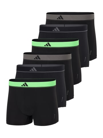 Adidas Sportswear Retro Short / Pant Active Micro Flex Eco in Schwarz / grün / grau