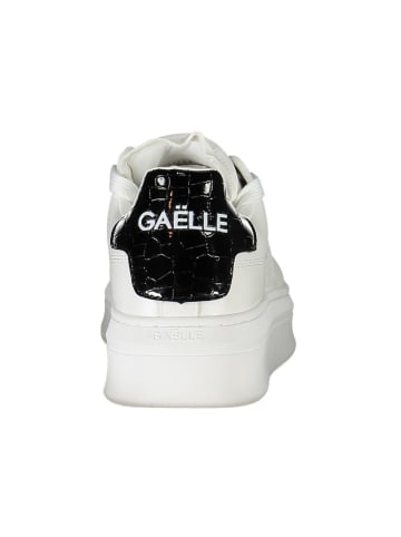 GAELLE PARIS Weiß Polyurethan Damen Sneaker