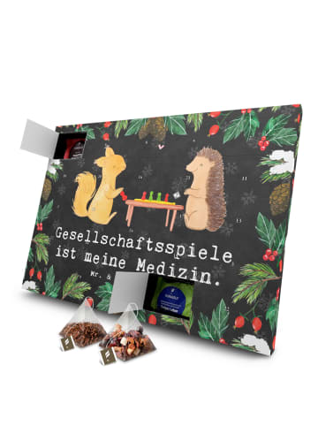Mr. & Mrs. Panda Advents-Teekalender Eichhörnchen Gesellschaftss... in Kreidetafel