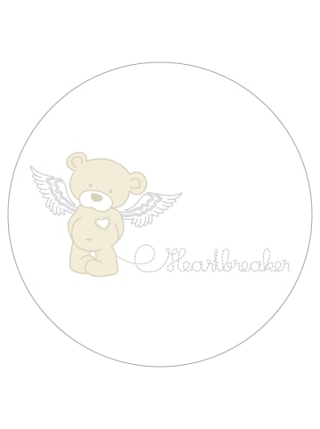 roba Roombed Babybett Heartbreaker Beistellbett 60 x 120 cm - weiß