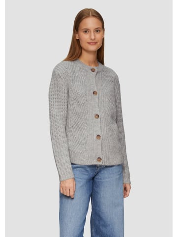 s.Oliver Strickjacke langarm in Grau