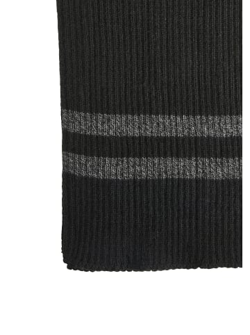 Man's World Schal in schwarz-grau