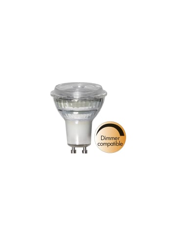 STAR Trading LED-Strahler ,Spotlight Glass', dimmbar, GU10, 5,2W, 380lm, weiß