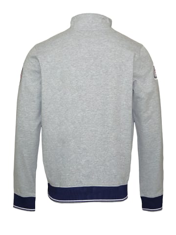 U.S. Polo Assn. Jacke 'Zip and Batch' in hellgrau