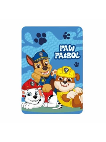 Lilo & Stitch Paw Patrol Kinderdecke mit Chase, Marshall und Rubble in Blau