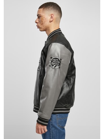 FUBU FUBU Lederjacken in black