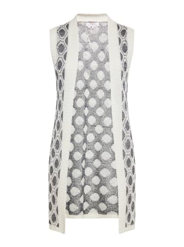 usha FESTIVAL Damen Weste in Weiss Marine