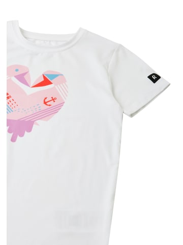 Reima T-Shirt " Vauhdikas " in White Pink