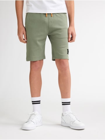 Petrol Industries Jersey-Jogging-Shorts Norte in Grün