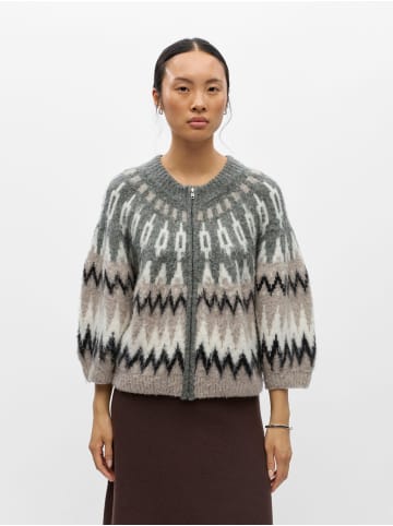 Object Strickjacke in Gunmetal1