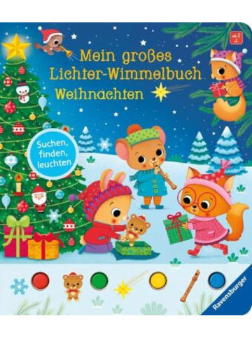 Ravensburger Verlag GmbH Buch - Mein großes Lichter-Wimmelbuch: Weihnachten
