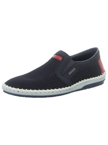rieker Sportlicher Slipper in blau