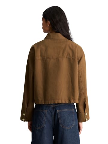 Marc O'Polo DENIM Jacke relaxed in Umbra Brown