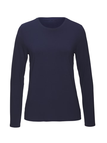 LASCANA Langarmshirt in navy