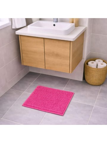 WohnDirect Badematte PARIS in Pink