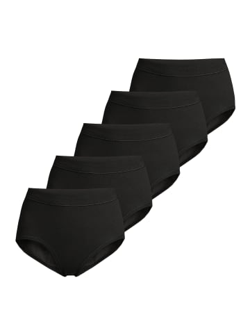 ESGE Taillen Slip Basic - Feinripp in Schwarz