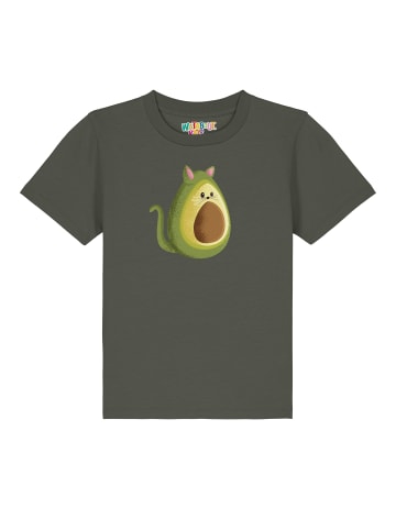 wat? Apparel T-Shirt Avocato in Khaki