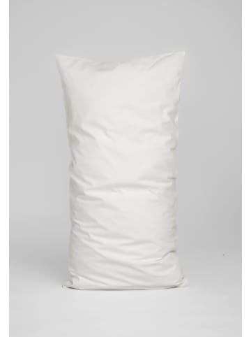 MELA Perkal Kopfkissenbezug Style MAJULI in naturweiss