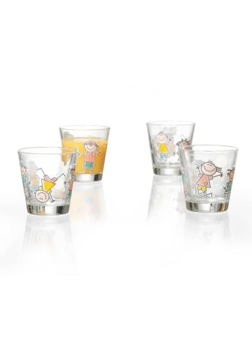 Ritzenhoff & Breker 6er Set Trinkgläser Boys & Girls BEST FRIENDS 270 ml in bunt