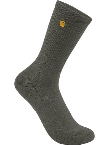 CARHARTT  Socke "Force™ Midweight Crew Sock 2 Pack" in Grün