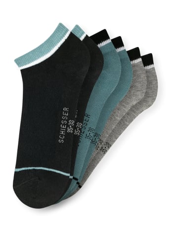 Schiesser Sneakersocken "Uni" in sortiert 1