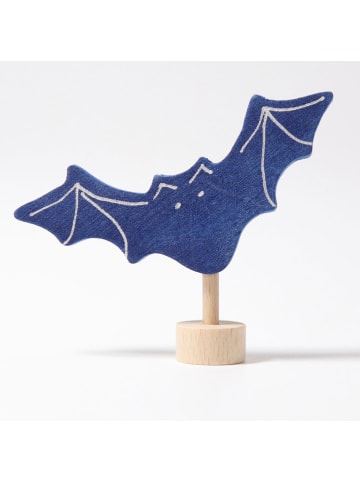 Grimm's Steckfigur Fledermaus ab 1 Jahr in blau