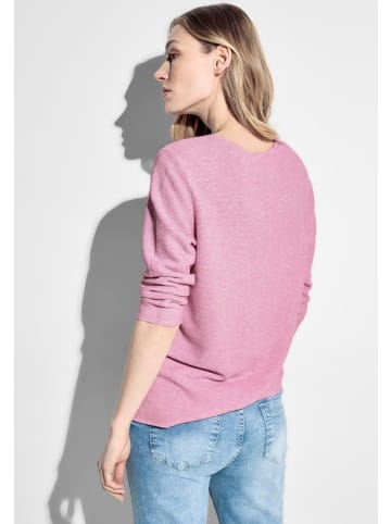 Cecil Pullover mit V-Ausschnitt in Rosa