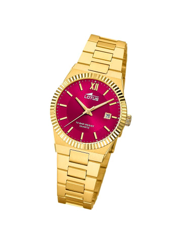 Lotus Chronograph-Armbanduhr Lotus Classic gold mittel (ca. 31,5mm)