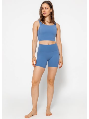 SASSYCLASSY Basic Sport-BH in Blau