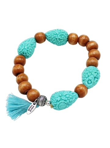 FRONHOFER Retro Armband in Aqua