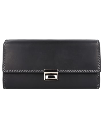 Esquire Dallas Kellnerbörse Leder 18 cm in schwarz