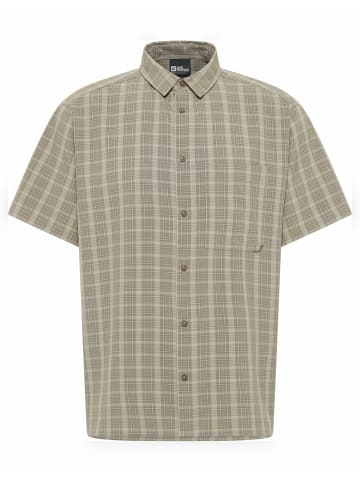 Jack Wolfskin Kurzarm FreizeitHemd für Herren in grau