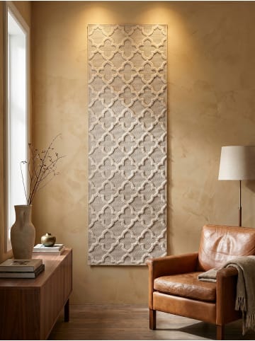 KADIMA DESIGN Teppich Outdoor Waschbar Skandinavisch IMST Strapazierfähig Balkon in Beige