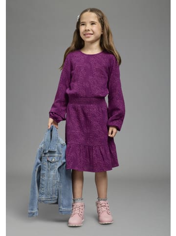 Scout Druckkleid in beere gemustert