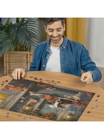Ravensburger Puzzle 1.000 Teile 1000 Teile - Die Kuh in der Badewanne 14-99 Jahre in bunt