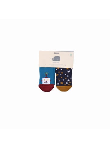 Walkiddy Socken 2 Paar Stoppersocken aus Baumwolle (Bio)