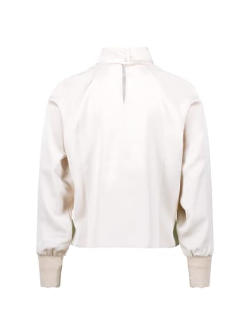 Zero  Satinbluse mit Stehkragen in French Oak