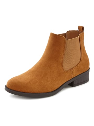Vivance Chelseaboots in camelfarben