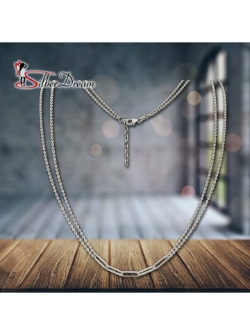 SilberDream 925 Sterling Silber Damen SilberDream Halsketten Fantasie  ca. 48cm